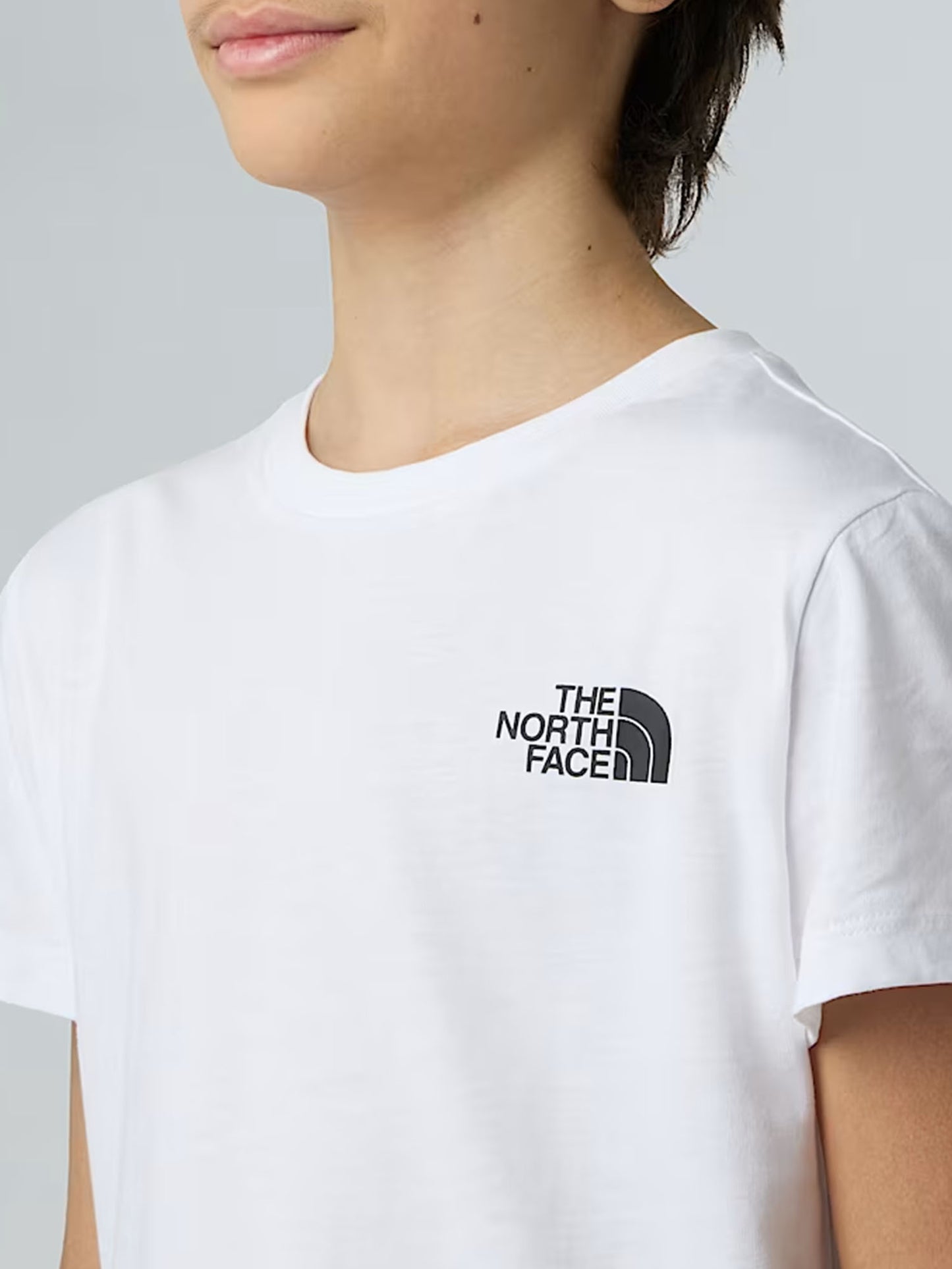 The North Face Box NSE, t-shirt bimbo/a bianca a maniche corte
