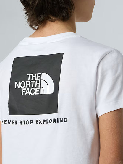 The North Face Box NSE, t-shirt bimbo/a bianca a maniche corte