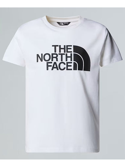 T-shirt Easy The North Face bimbo/a bianca in cotone