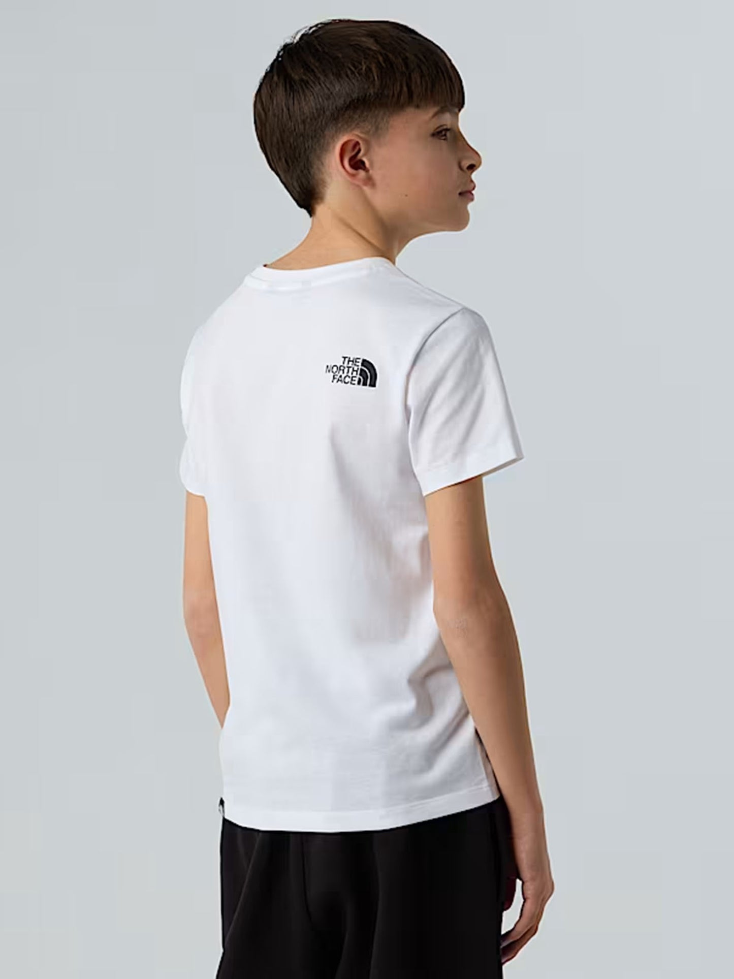 T-shirt Easy The North Face bimbo/a bianca in cotone