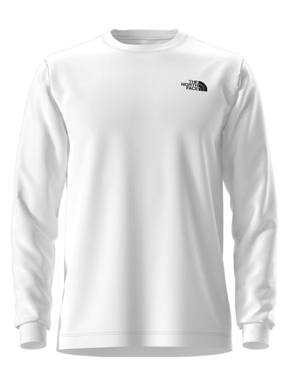 The North Face Simple Dome, t-shirt da uomo bianca in cotone