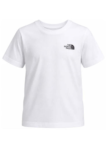 The North Face Tnf Evolution Simple, t-shirt maniche lunghe Unisex bambino Bianco