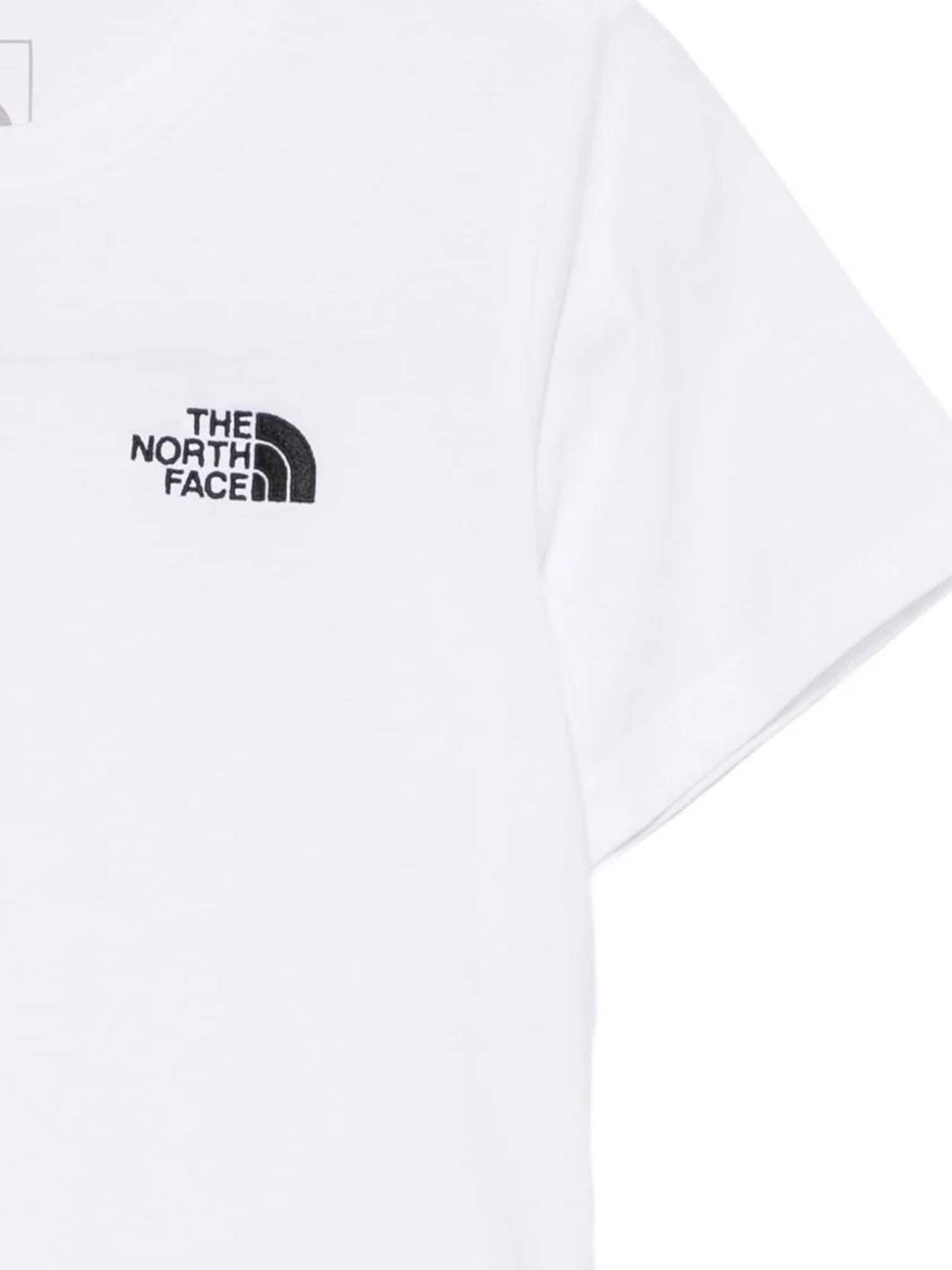 The North Face Tnf Evolution Simple, t-shirt maniche lunghe Unisex bambino Bianco