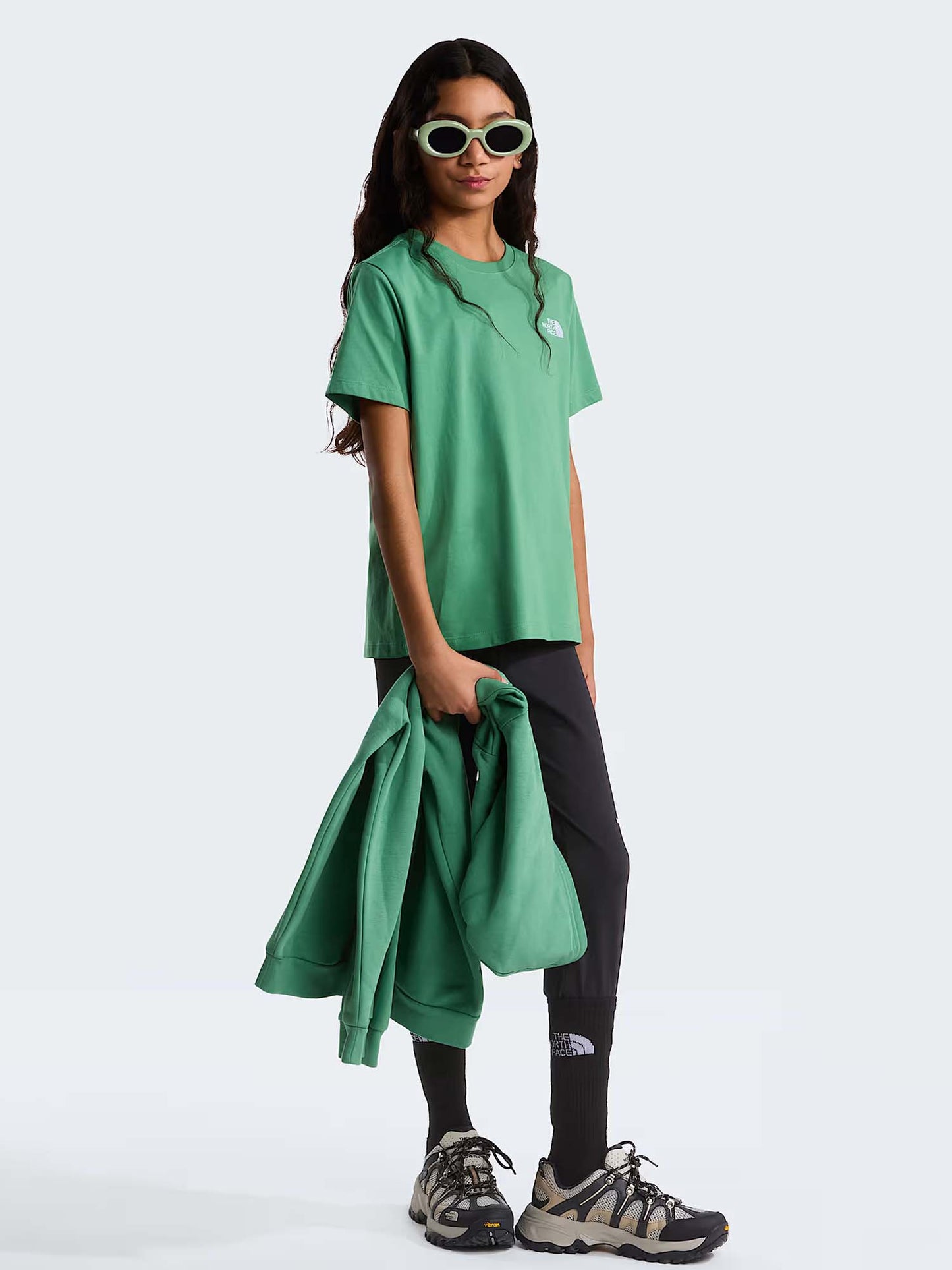 The North Face Tnf Evolution Simple, t-shirt Unisex bambino verde