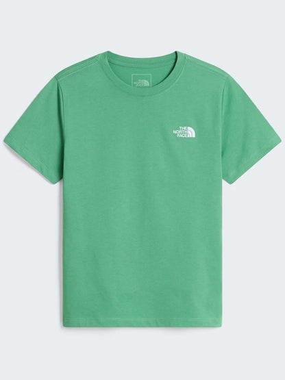 The North Face Tnf Evolution Simple, t-shirt Unisex bambino verde