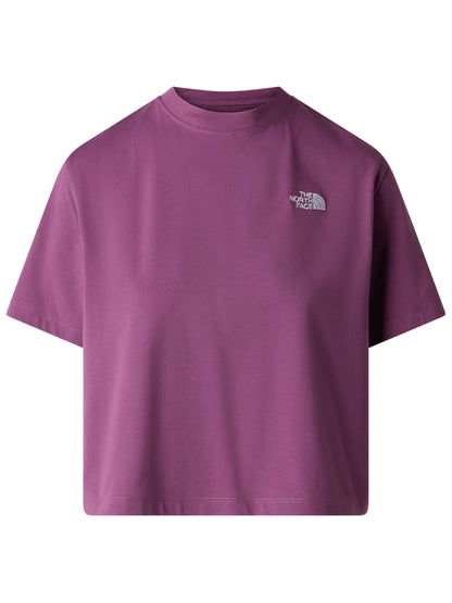 The North Face Evolution Simple Dome, t-shirt cropped casual da donna viola