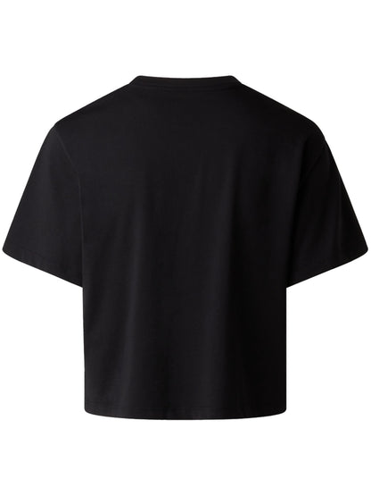 The North Face Simple Dome Crop, t-shirt cropped da donna nera