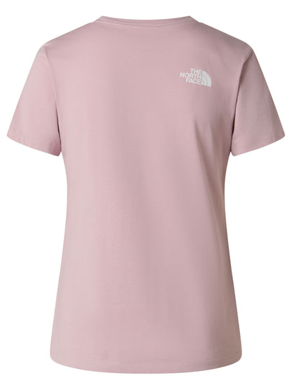 The North Face Half Dome Slim, t-shirt slim fit donna fucsia