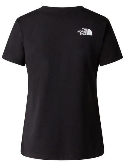 The North Face Evolution Half Dome Slim, t-shirt donna nera in cotone