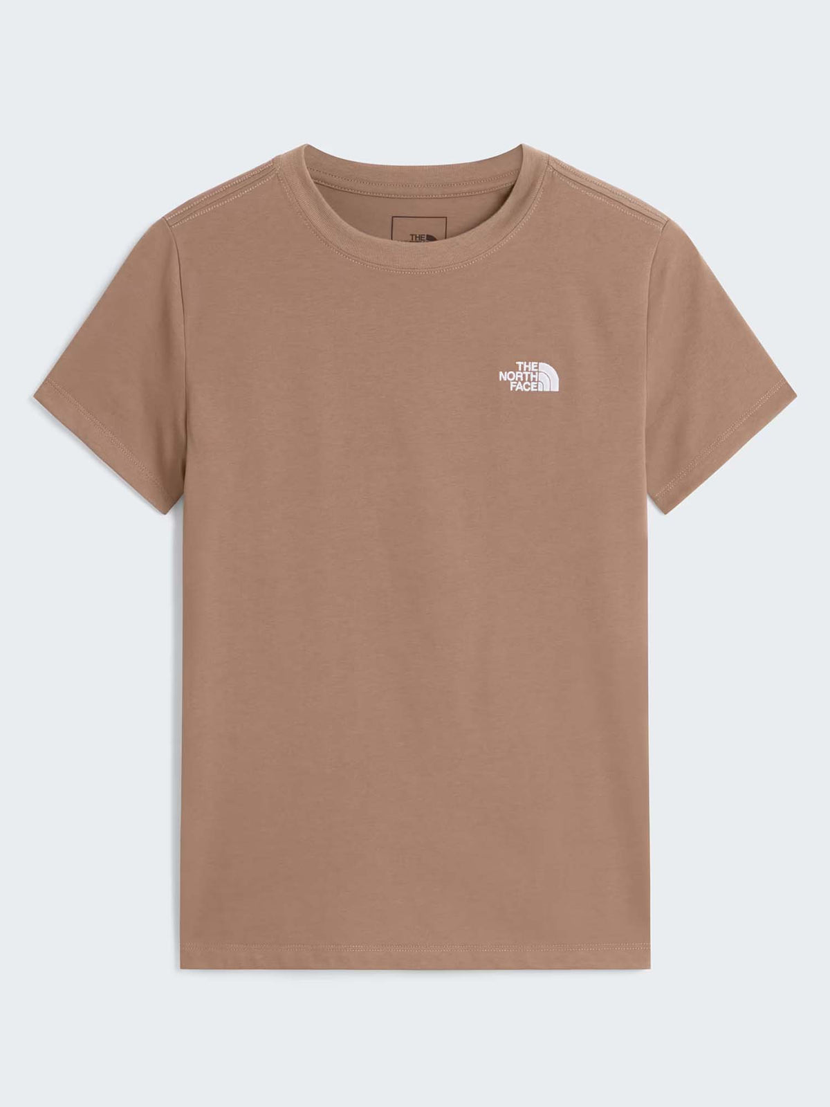 The North Face Evolution Simple Dome Slim, t-shirt corta da donna marrone