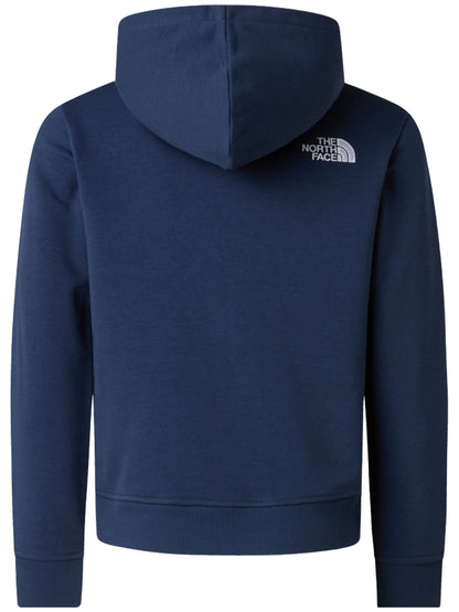 Felpa con cappuccio Drew Peak bimbo/a per bambino in blu