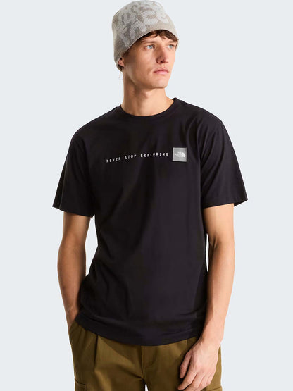 The North Face Nse Reg Ss Tee, t-shirt da uomo nera