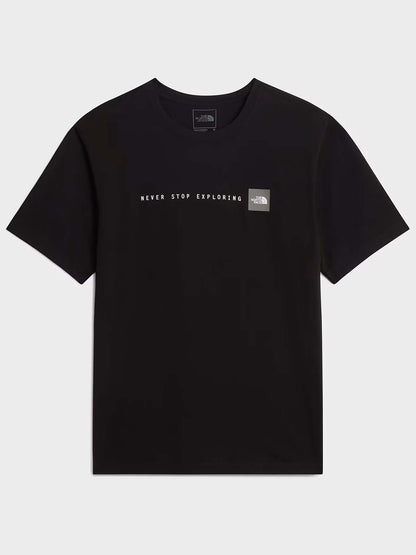 The North Face Nse Reg Ss Tee, t-shirt da uomo nera