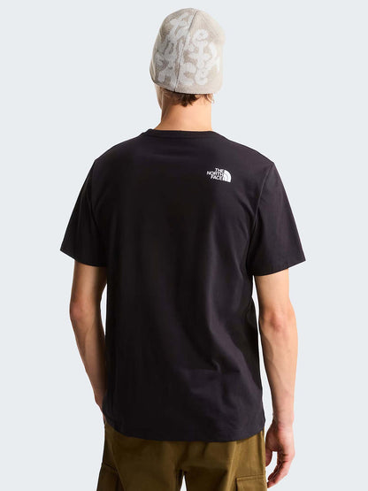 The North Face Nse Reg Ss Tee, t-shirt da uomo nera
