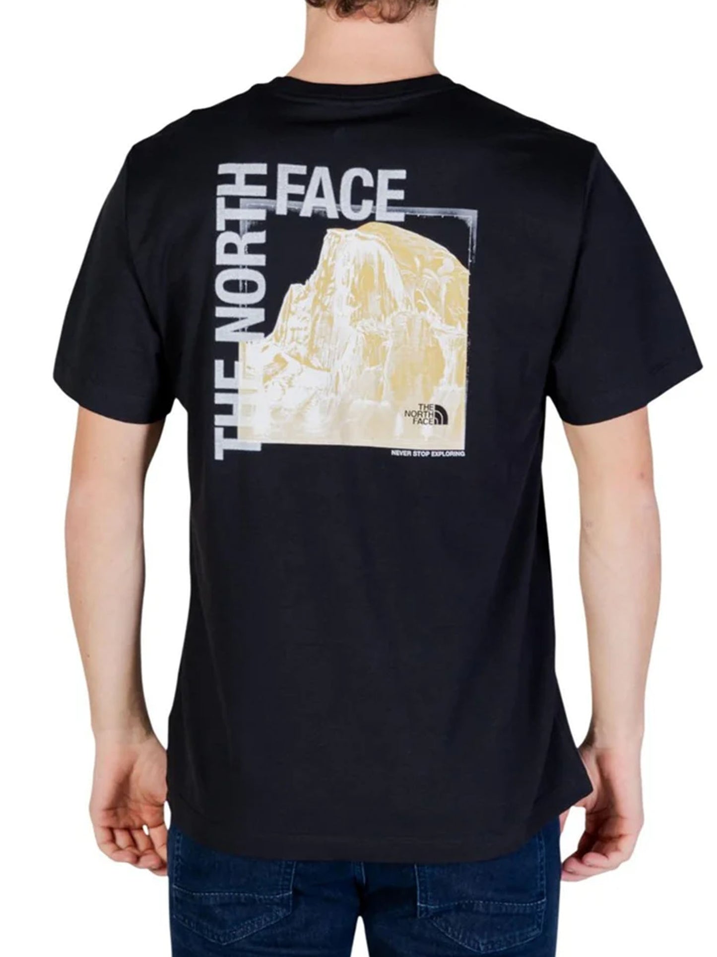 T-shirt maniche corte The North Face Half Dome Photo da uomo nera