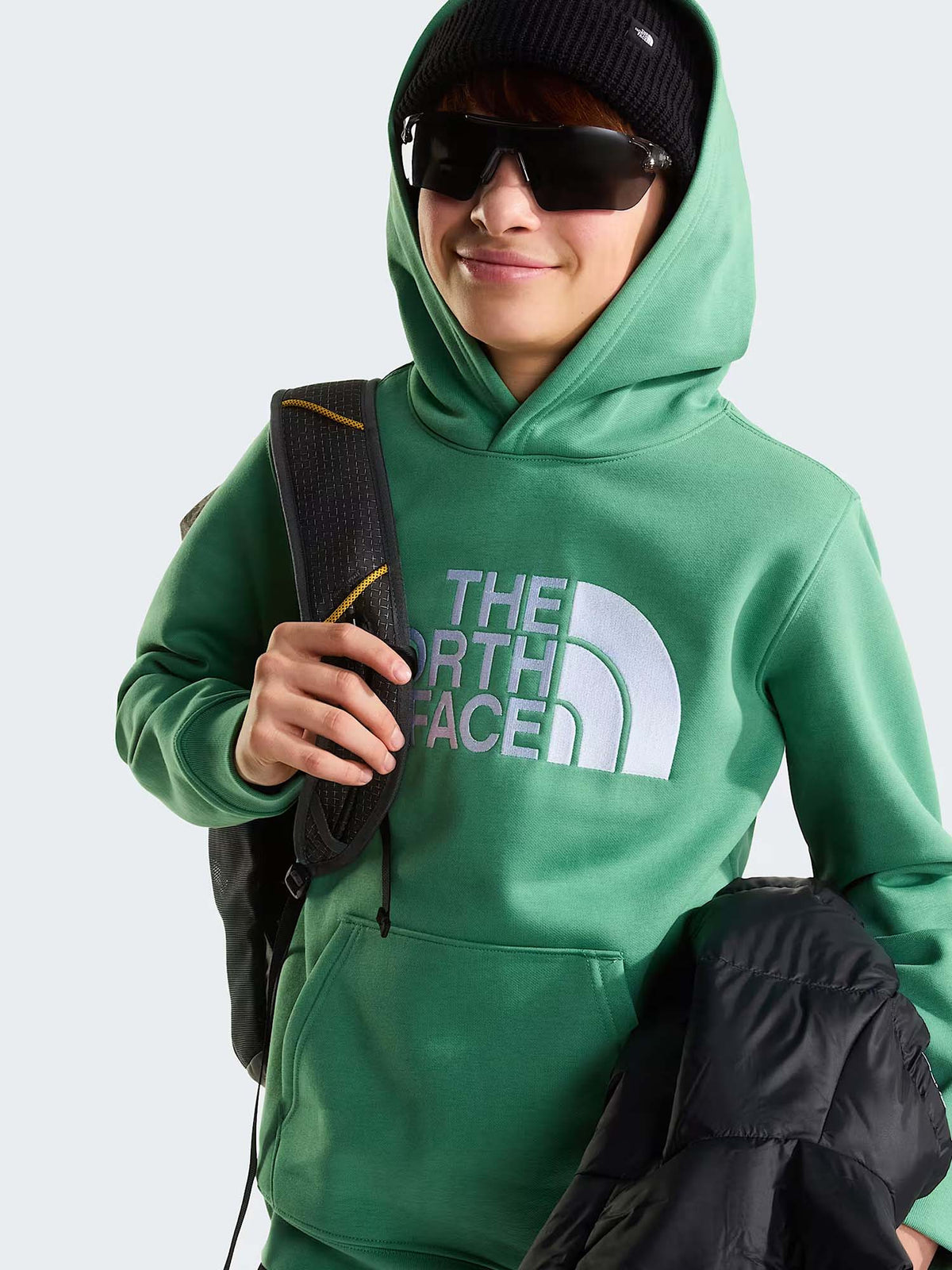 The North Face Tnf Essen. Drew Peak, felpa Unisex bambino verde
