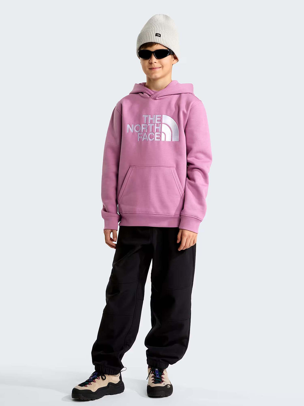 The North Face Tnf Essen. Drew Peak, felpa Unisex bambino lilla