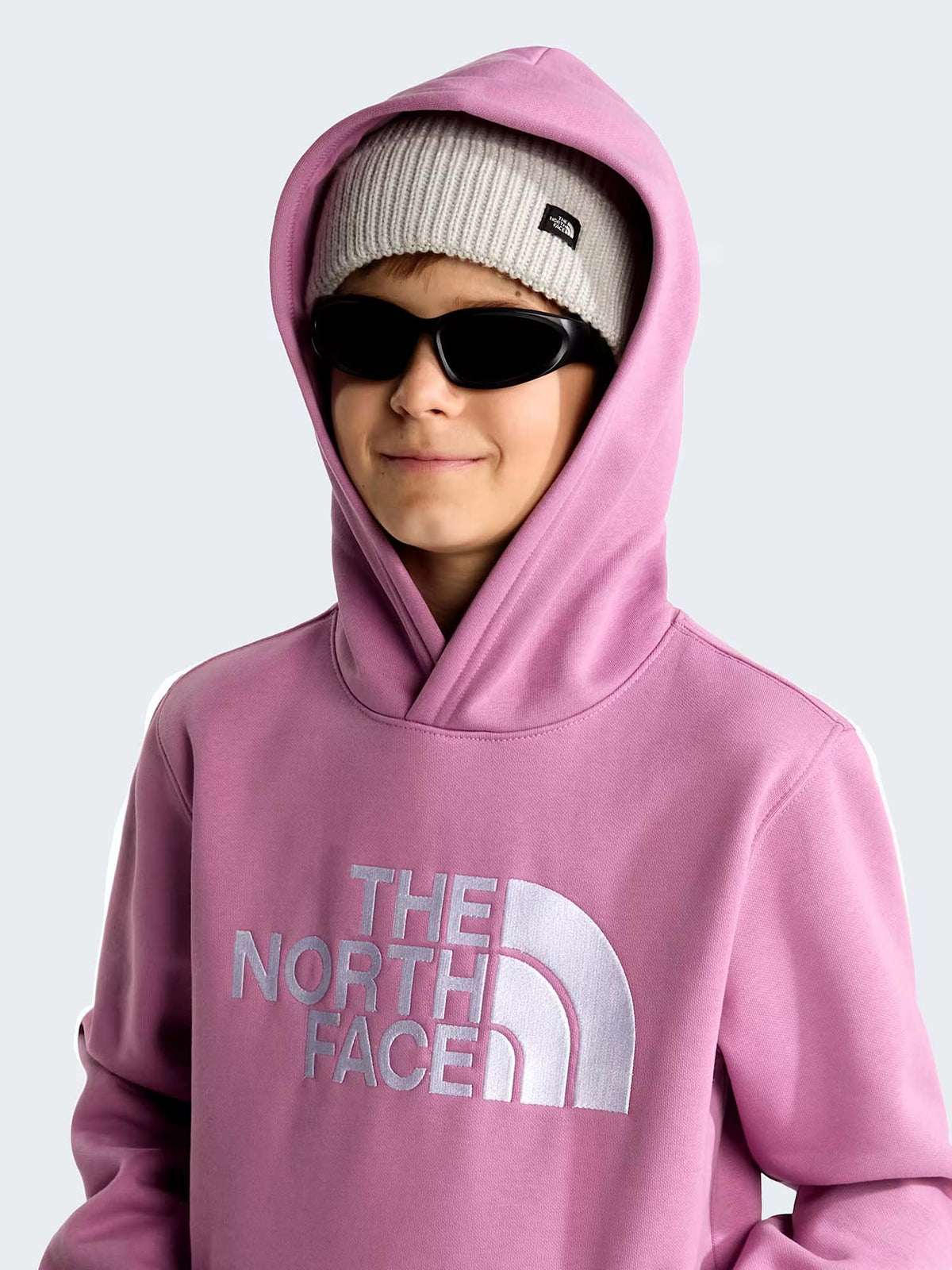 The North Face Tnf Essen. Drew Peak, felpa Unisex bambino lilla