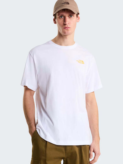 The North Face Pitch A Tent Relaxed, t-shirt da uomo bianca