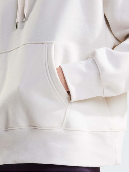 The North Face Tnf Essential Simple Boxy, felpa da donna bianca