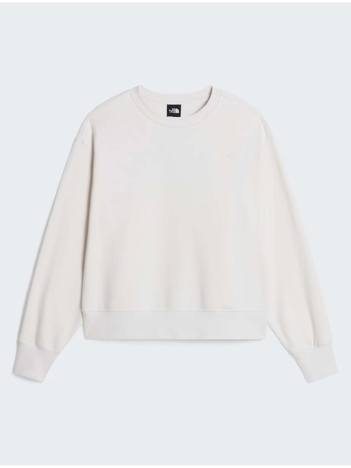 The North Face TNF ESS. SIMPLE BOXY, felpa da donna bianca