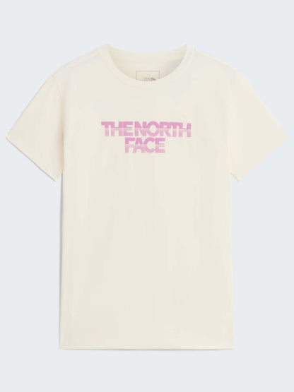 The North Face Chalbi Rlx, t-shirt a maniche lunghe Unisex bambino panna