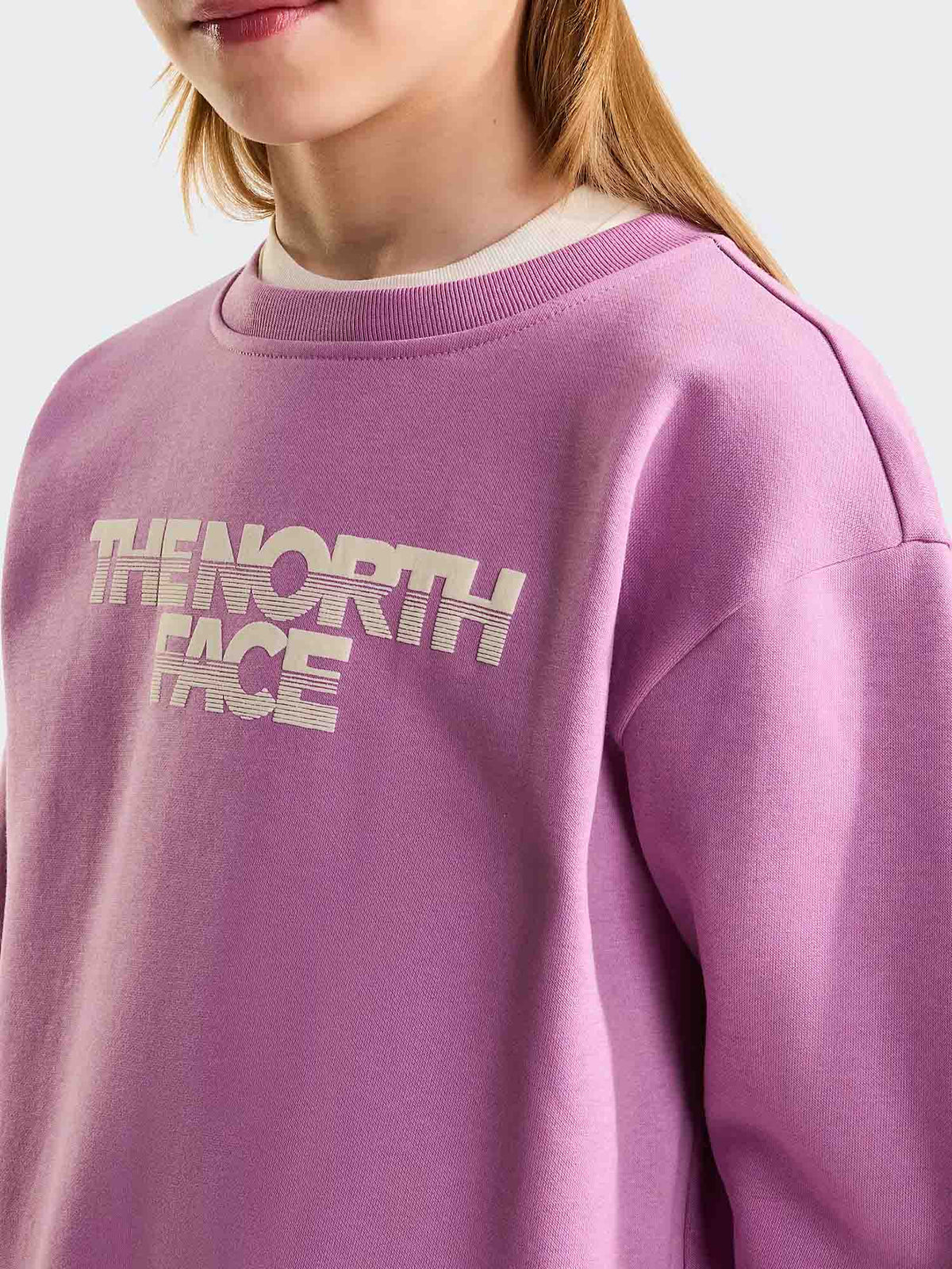The North Face Chalbi Rlx, felpa Unisex bambino lilla