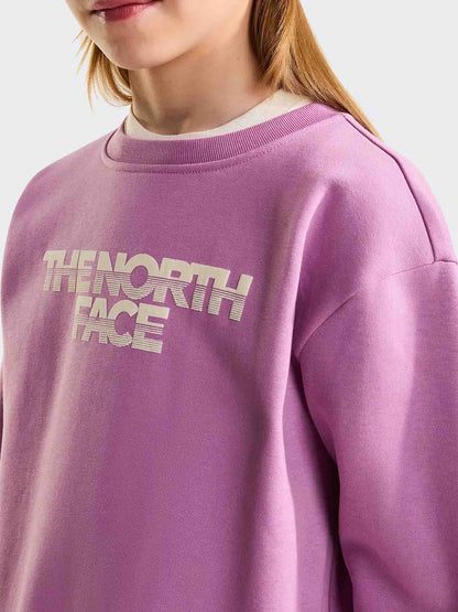 The North Face Chalbi Rlx, felpa Unisex bambino lilla