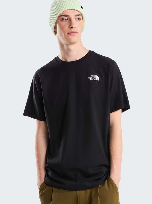 The North Face TNF Vertical Tee, t-shirt maniche corte da uomo nera
