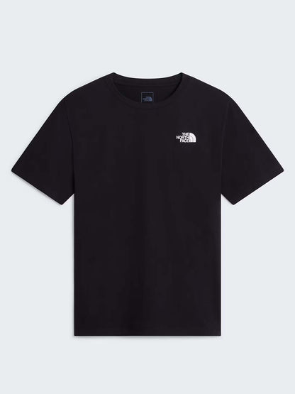 The North Face TNF Vertical Tee, t-shirt maniche corte da uomo nera