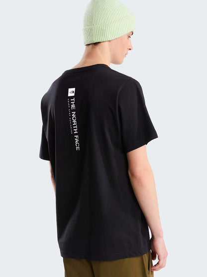The North Face TNF Vertical Tee, t-shirt maniche corte da uomo nera
