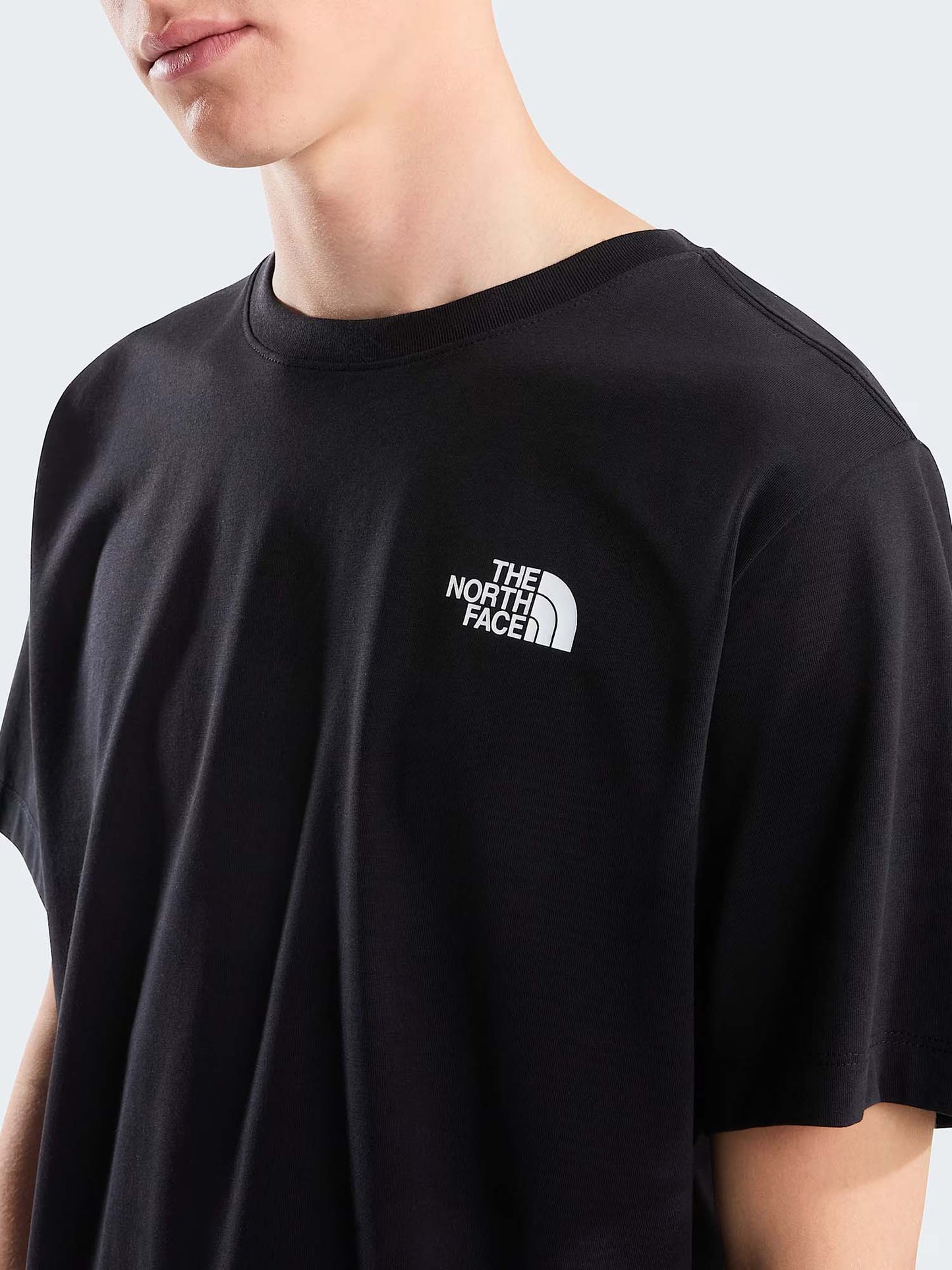 The North Face TNF Vertical Tee, t-shirt maniche corte da uomo nera