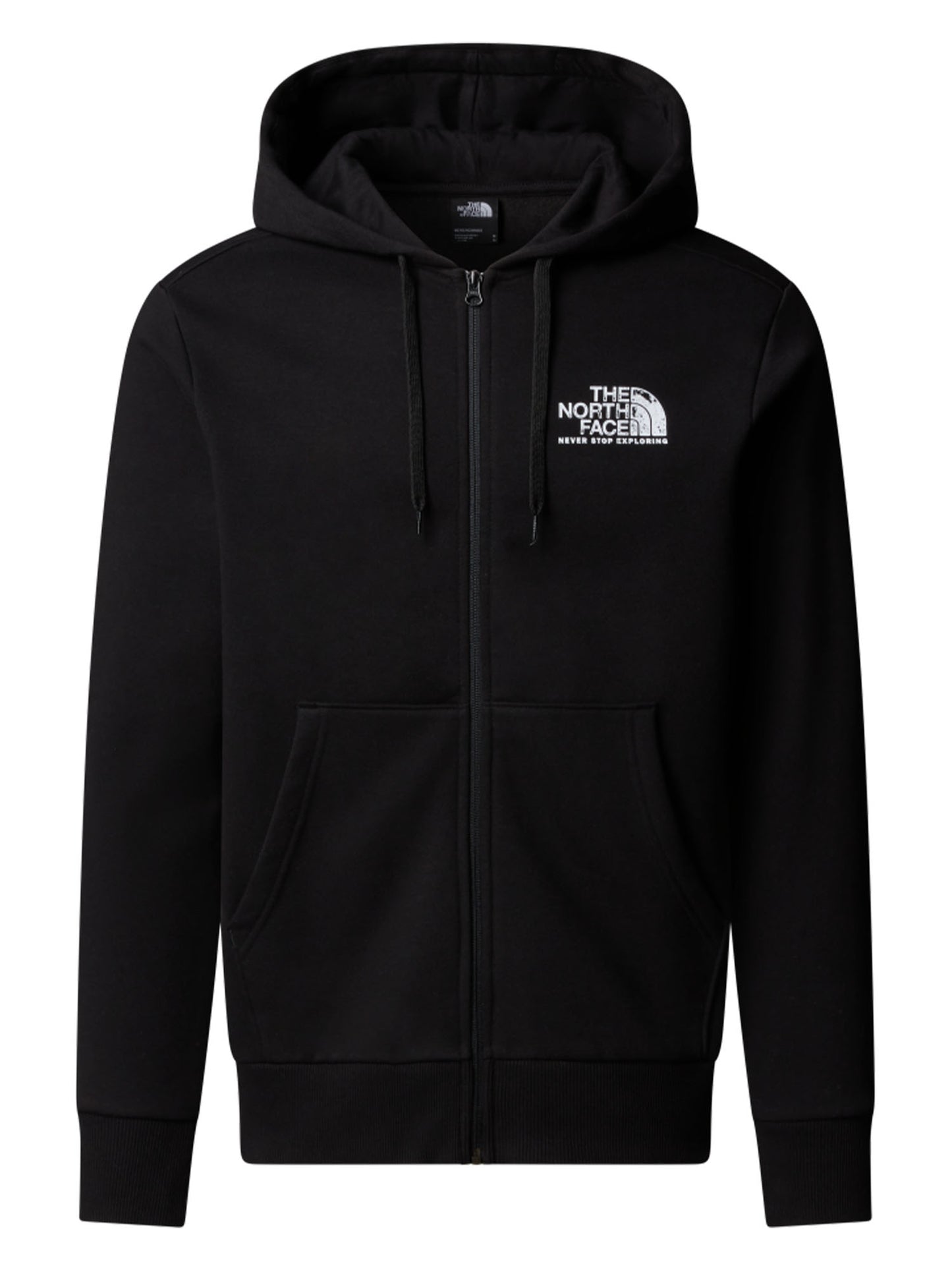 FELPA CON CAPPUCCIO BLANCA PEAK THE NORTH FACE DA UOMO NERO