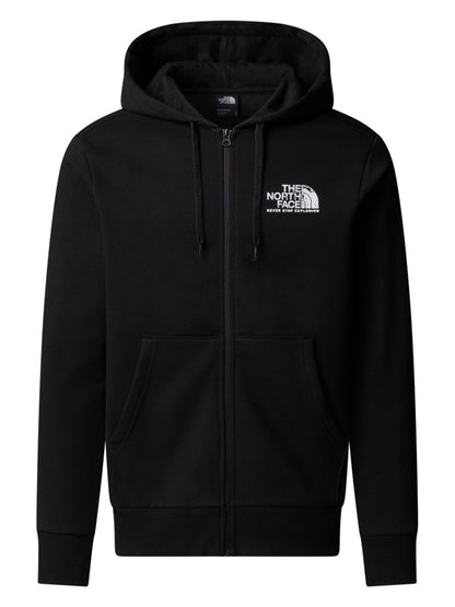 FELPA CON CAPPUCCIO BLANCA PEAK THE NORTH FACE DA UOMO NERO