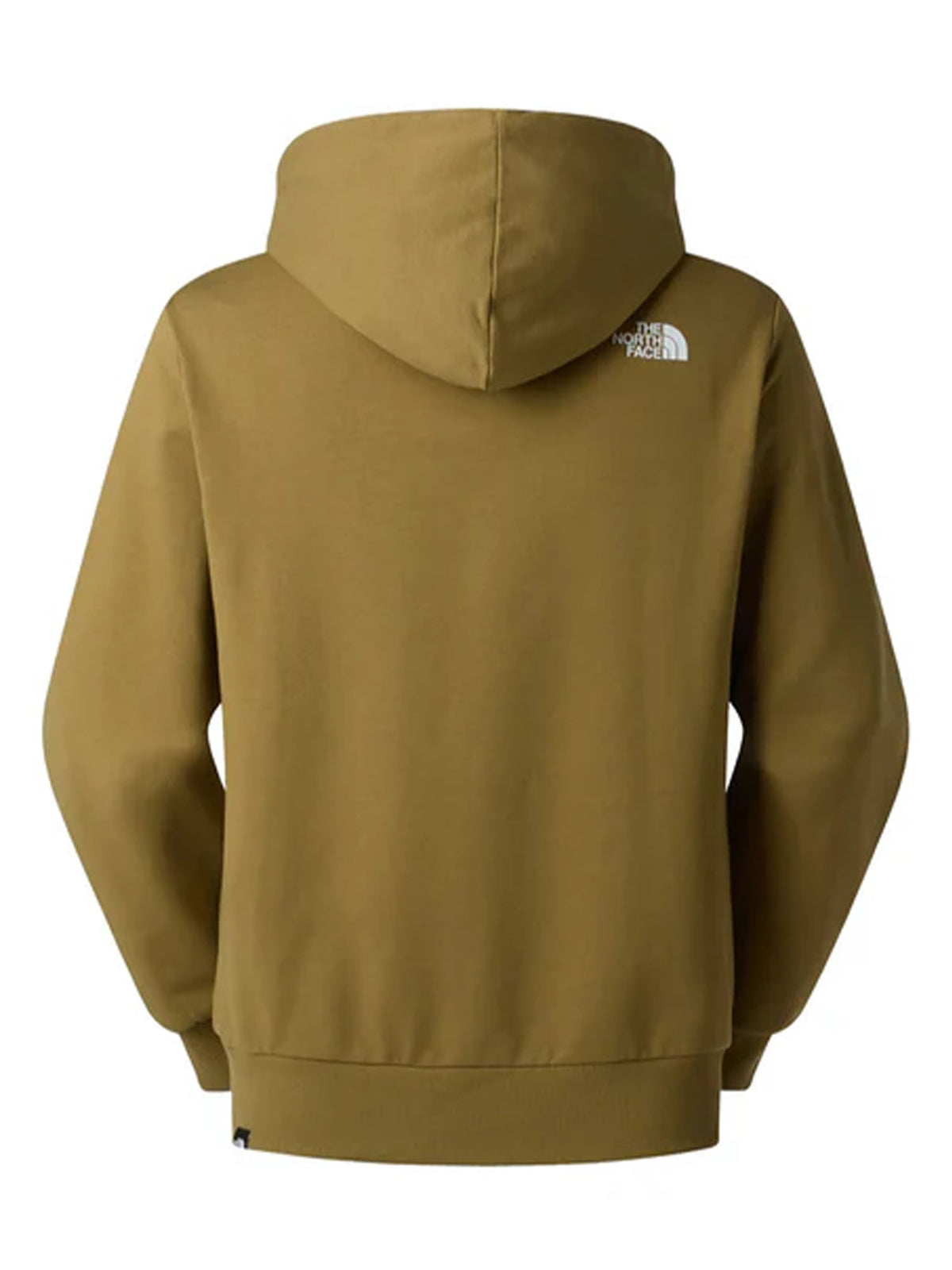 Tnf blanca hoodie felpa da uomo kaki