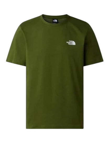 T-shirt da uomo The North Face Blanca in cotone casual