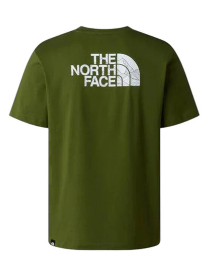 T-shirt da uomo The North Face Blanca in cotone casual