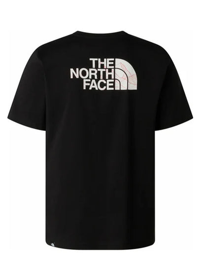 T-shirt a maniche corte The North Face Blanca uomo nera