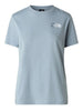 the-north-face-blanca-tee-t-shirt-azzurra-unisex-estiva