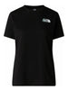 the-north-face-blanca-tee-t-shirt-unisex-adulta-nera-a-maniche-corte