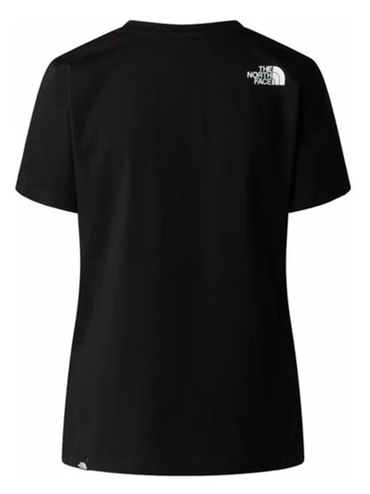 The North Face Blanca Tee, t-shirt donna nera a maniche corte