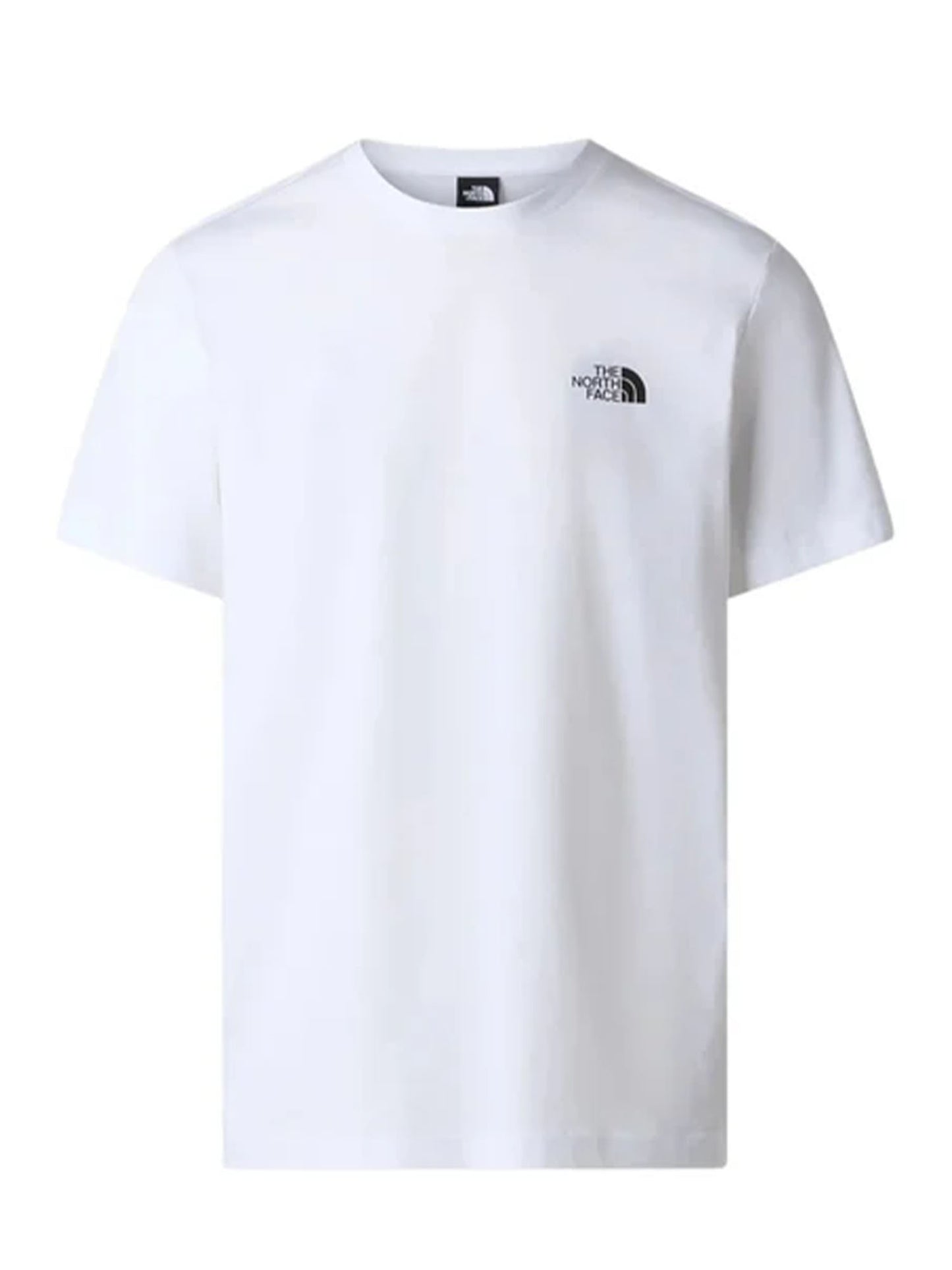 T-shirt uomo The North Face bianca con iconico logo box