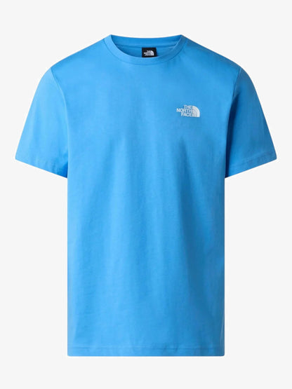The North Face Blanca Box Logo, t-shirt azzurra da uomo