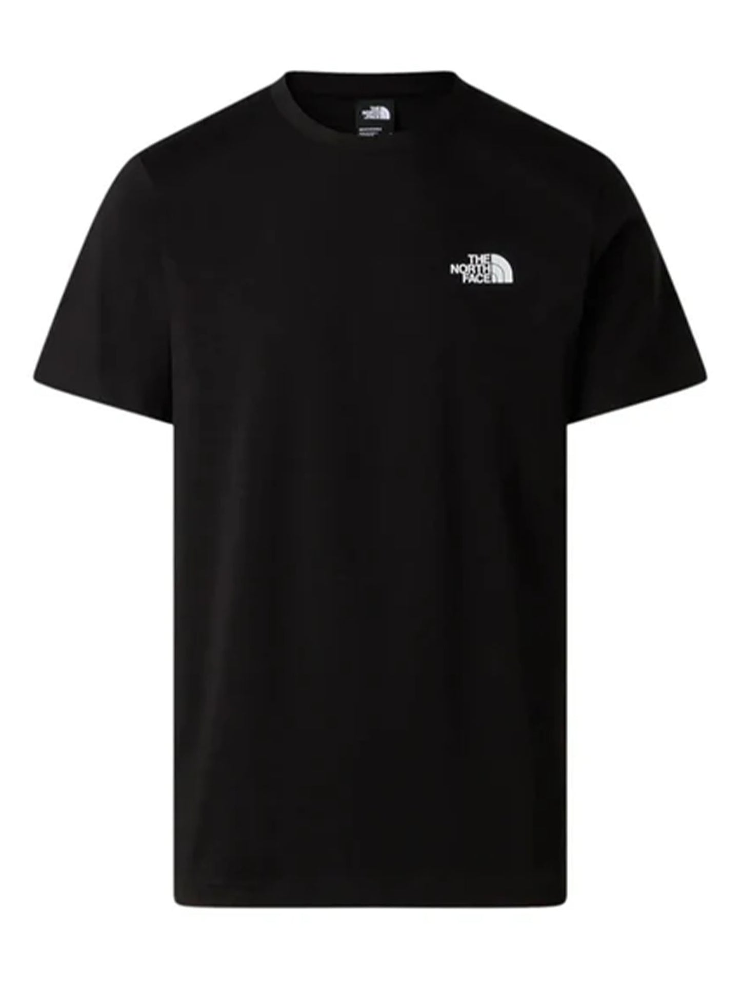 The North Face Blanca Box Logo, t-shirt casual da uomo nera