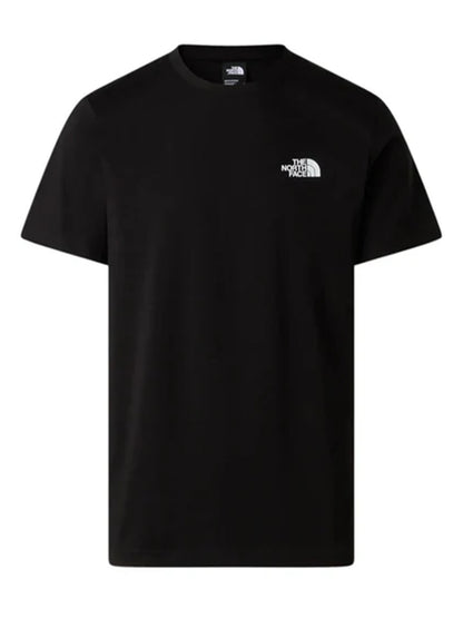 The North Face Blanca Box Logo, t-shirt casual da uomo nera