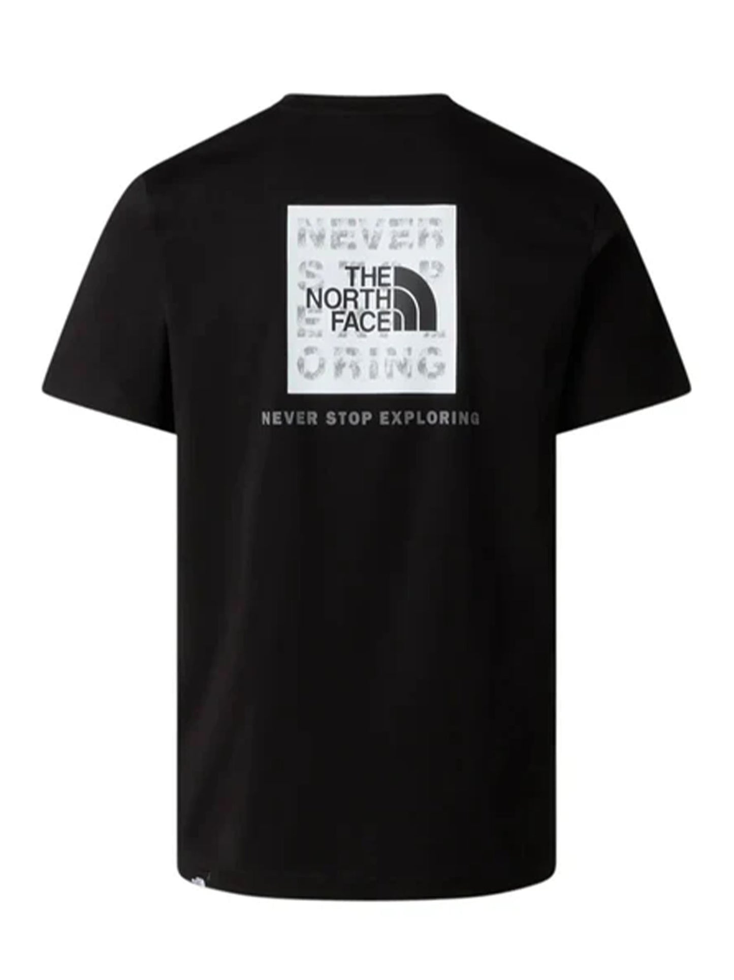 The North Face Blanca Box Logo, t-shirt casual da uomo nera