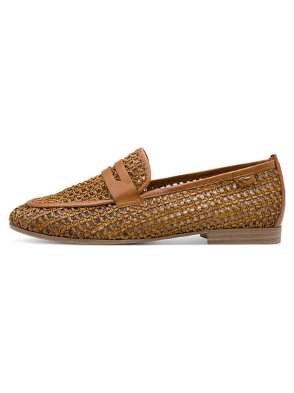 Mocassini Tamaris donna marrone in stile casual e confortevole