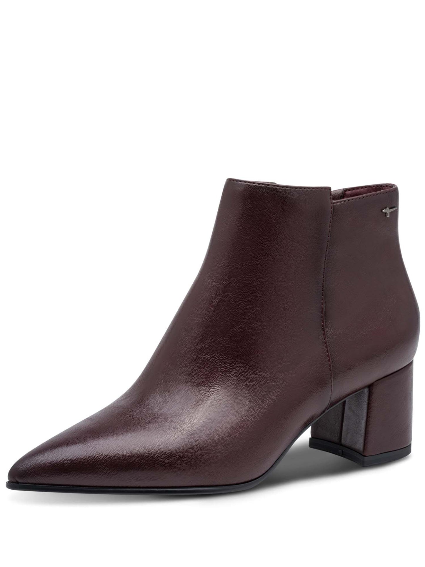 Tamaris, stivaletto da donna bordeaux
