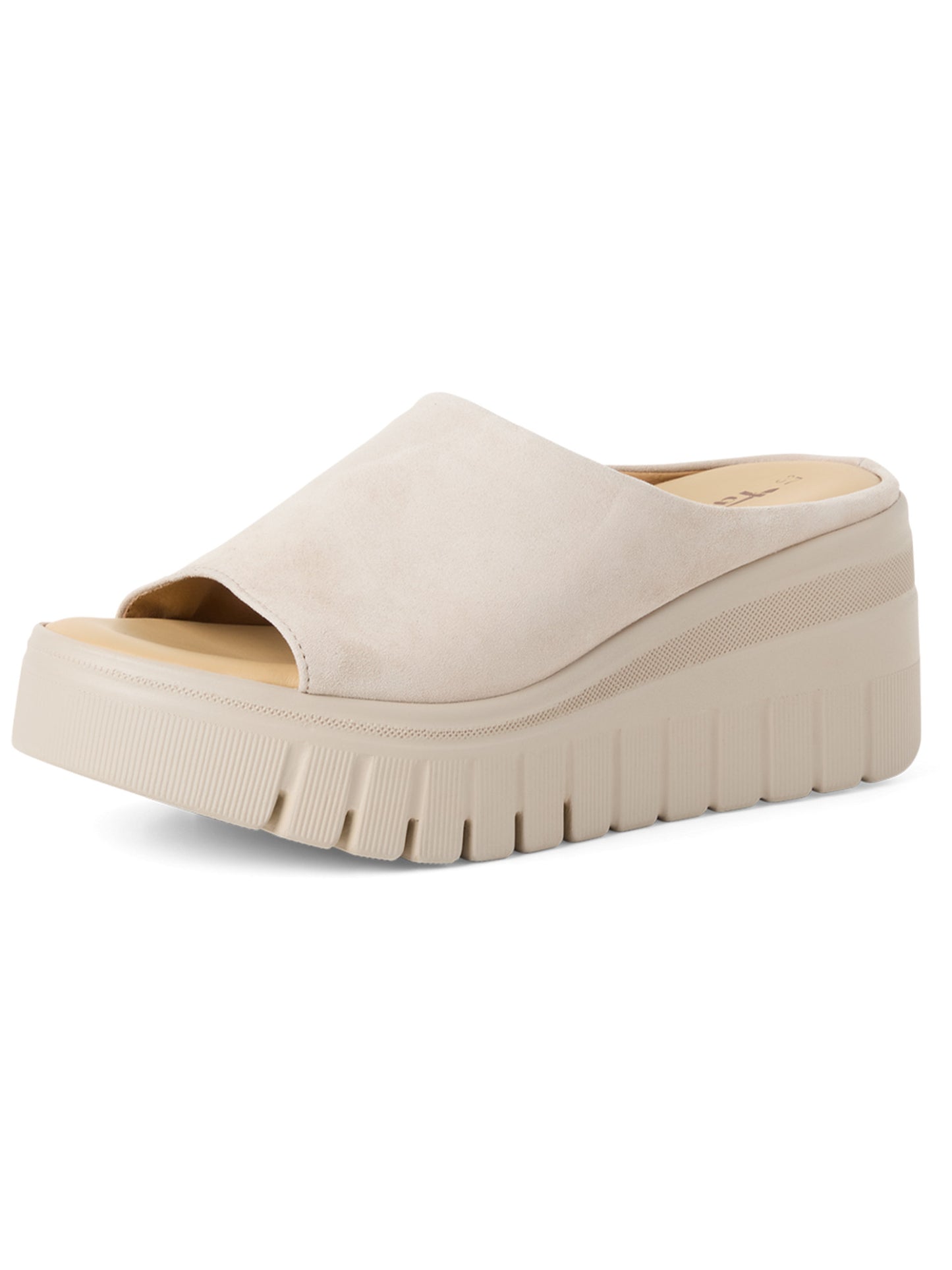 Tamaris sandali mule beige da donna eleganti e confortevoli