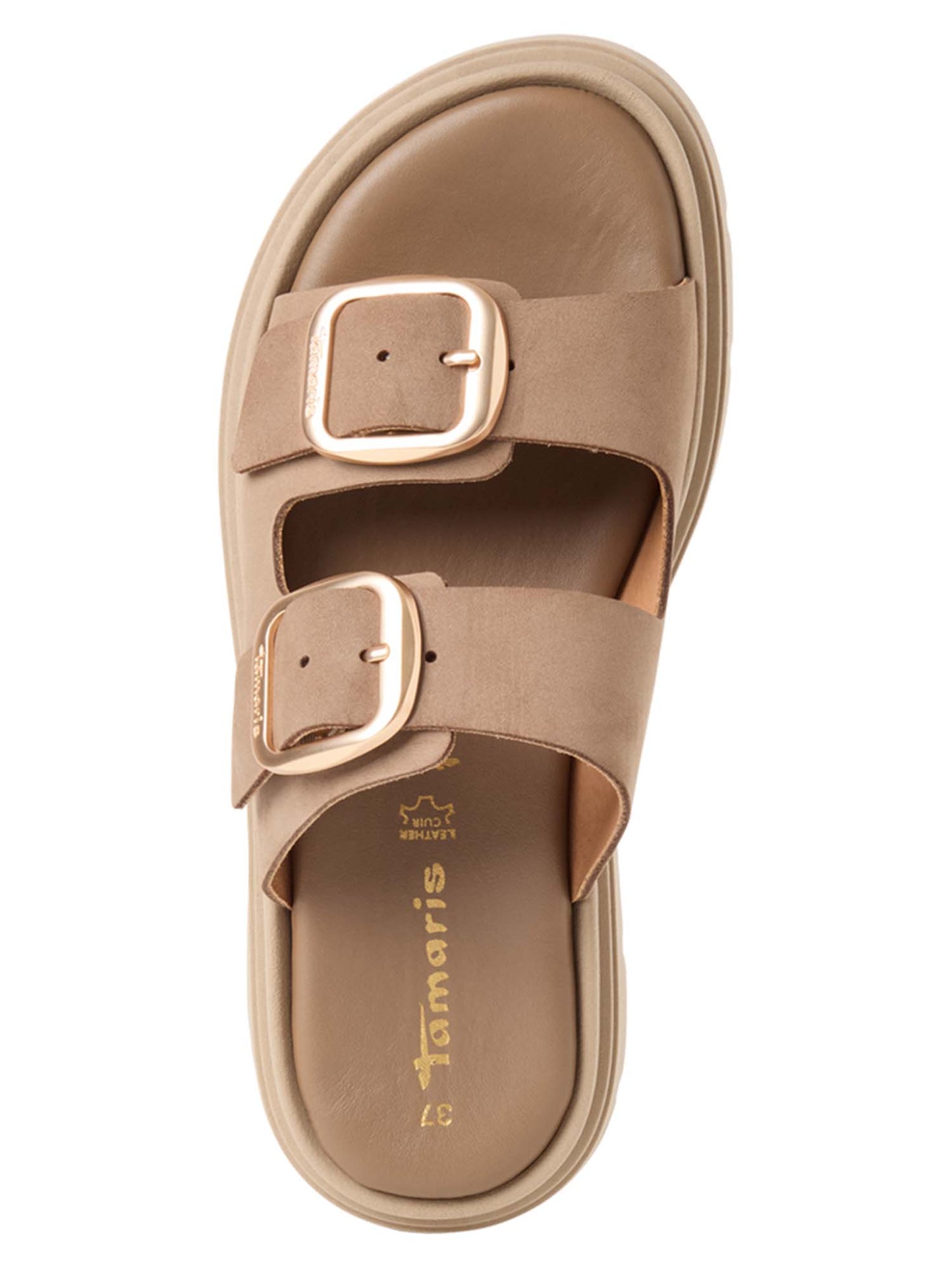 Sandali Tamaris donna beige casual, comodi e raffinati